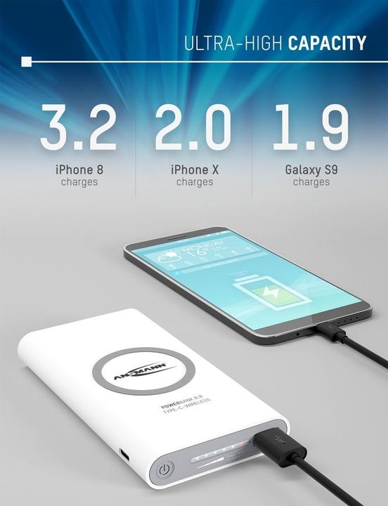 Image du produit Ansmann 1700-0098 (8000 mAh, 29.60 Wh)