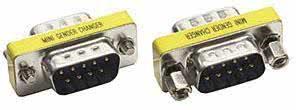 Produktbild Digitus ASSMANN Gender Changer D-Sub9 Metallgehäuse M/M mit Sechskantmuttern (0.01 m, VGA)