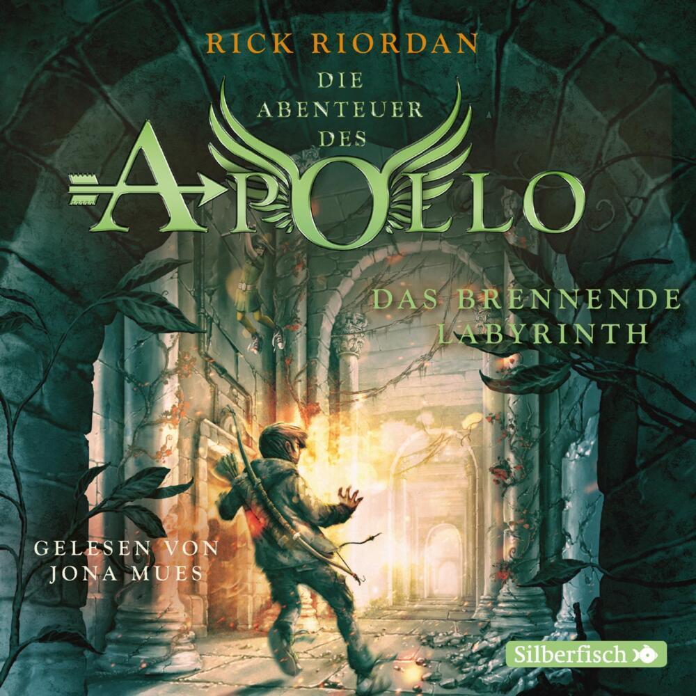 Das brennende Labyrinth, Hörbücher von Rick Riordan