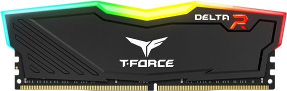 Image du produit Team Group Atmintis T-Force Delta RGB, DDR4, 16 Go, 3200MHz, CL16 (TF3D416G3200HC16FDC01) (2 x 8GB, 3200 MHz, RAM DDR4, DIMM)