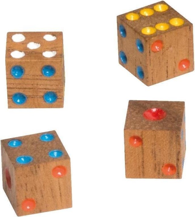 Actual product image Philos Mah Jongg in wood (Spanish)