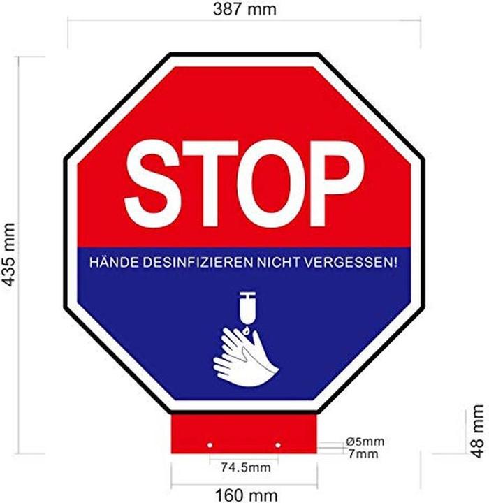 Produktbild cyoo Desinfektionsmittelsäule kontaktlos mit Sensor Weiss 1000ml