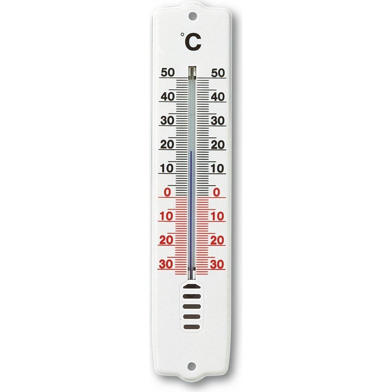 Thumbnail - TFA Analog Innen-Aussen weiss, Thermometer + Hygrometer, Weiss
