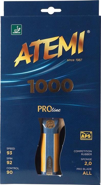 Atemi New 1000 Pro Concave Table Tennis Bat