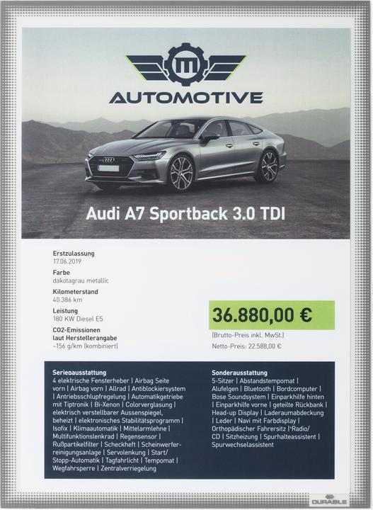 Image du produit Durable Pochettes info A4