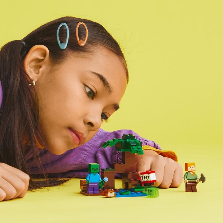 Image du produit LEGO L'aventure des marais (21240, LEGO Minecraft)