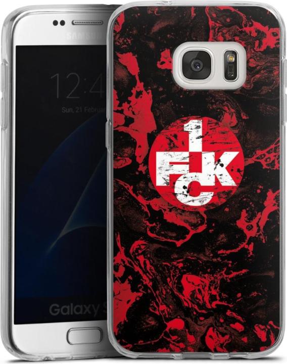 Produktbild DeinDesign Silikon Hülle für Samsung Galaxy S7 Handyhülle Case Smartphone Schutzhülle Logo (Samsung Galaxy S7)