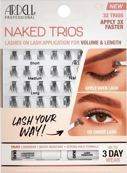 Produktbild Ardell False Lashes - Naked Lashes Trios Kit (Künstliche Wimpern)