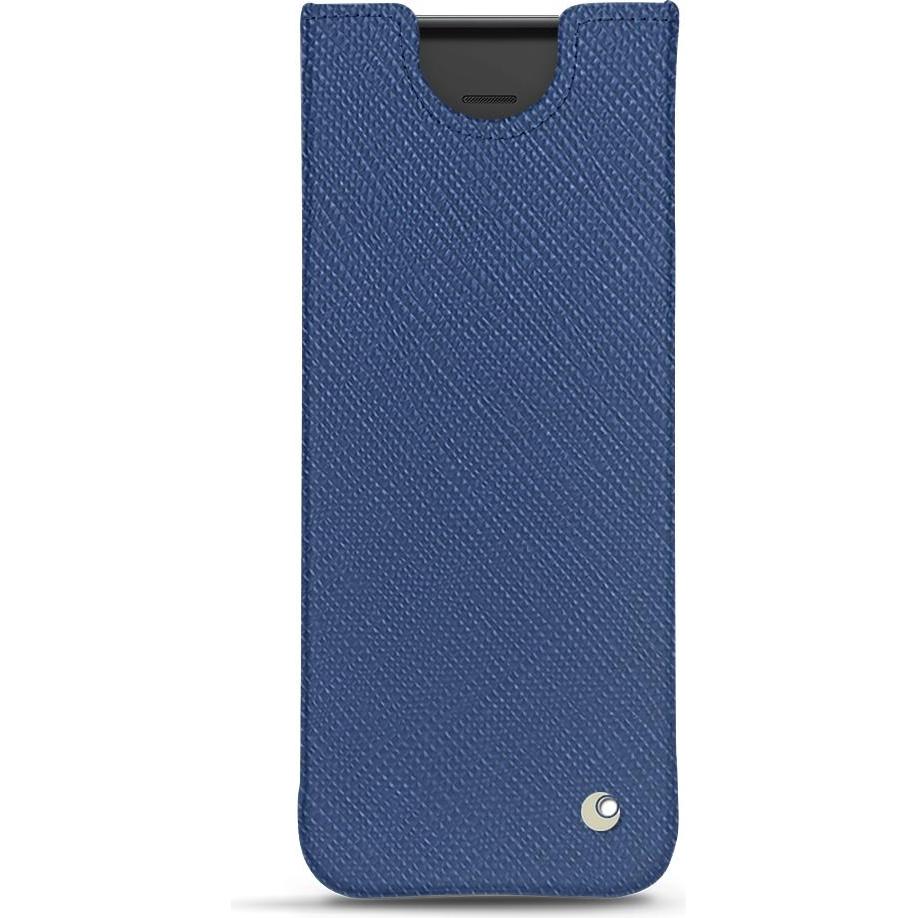 Noreve Lederschutzhülle (Samsung Galaxy Z Fold2), Smartphone Hülle, Blau