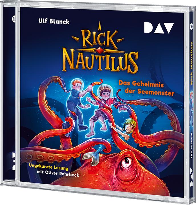 Produktbild Rick Nautilus – Teil 10: Das Geheimnis der Seemonster (Oliver Rohrbeck, Timo Grubing, Ulf Blanck, Deutsch)