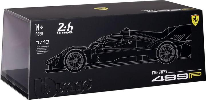 Image du produit Bburago Ferrari Signature 499P LeMans Champ. 2024 1/18 rot