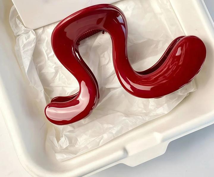 Activity Board 1Stück elegante Haarspangen, hochwertige Kunststoff-Haarspangen mit glänzender Oberfläche (1 Stk.)