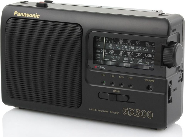 Image du produit Panasonic RF-3500E9-K (MF, FM, VHF)