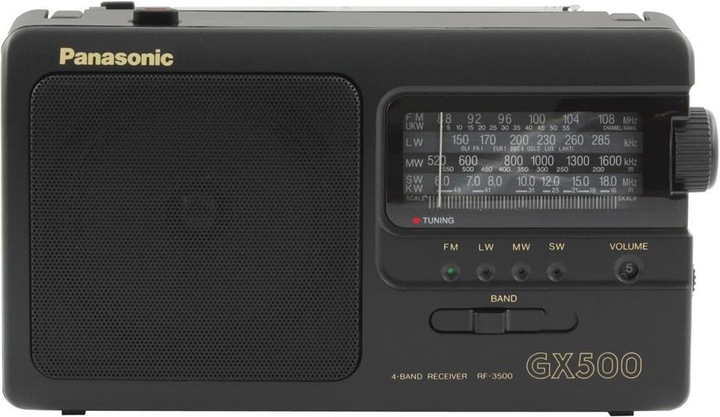 Image du produit Panasonic RF-3500E9-K (MF, FM, VHF)