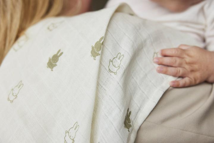 Image du produit Jollein Lot de 3 bavoirs Happy Miffy (70 cm, 70 cm)