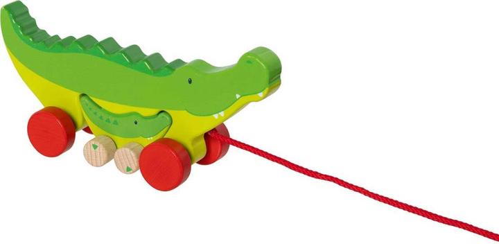 Goki Ziehtier Krokodile Cosmo & Croki 2-teilig