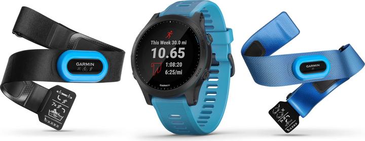 Actual product image Garmin Forerunner 945 Tri Bundle Sports Watch (47 mm)