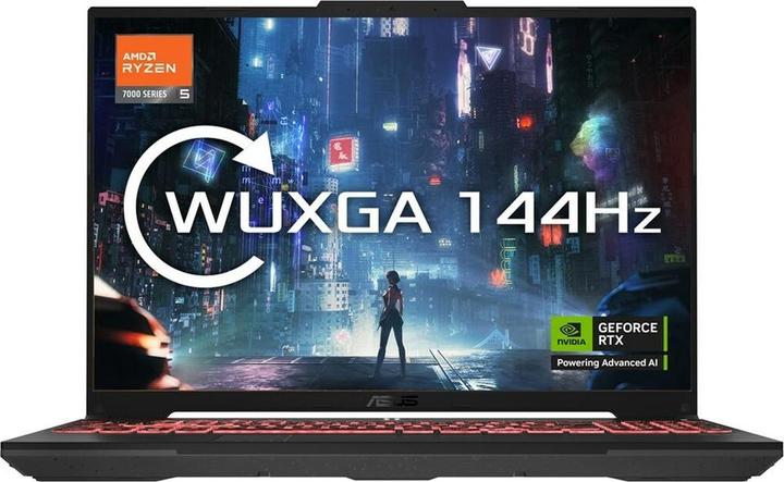 Produktbild ASUS TUF Gaming A16 (16", 512 GB, 16 GB, Nummernblock, AMD Ryzen 5 7535HS)