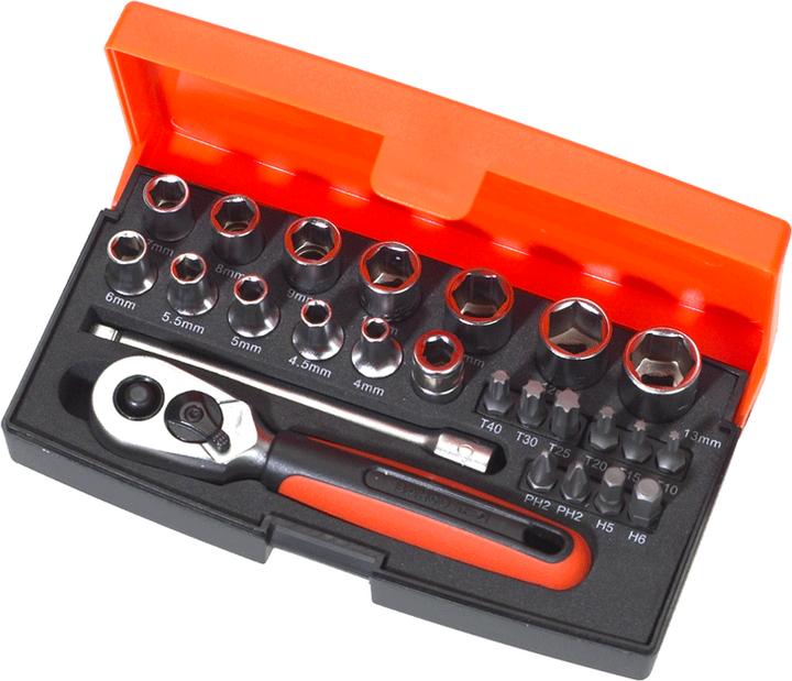 Produktbild Bahco Steckschlüssel-Satz (6 mm, 5.5 mm, 7 mm, 5 mm, 4.5 mm, 4 mm)