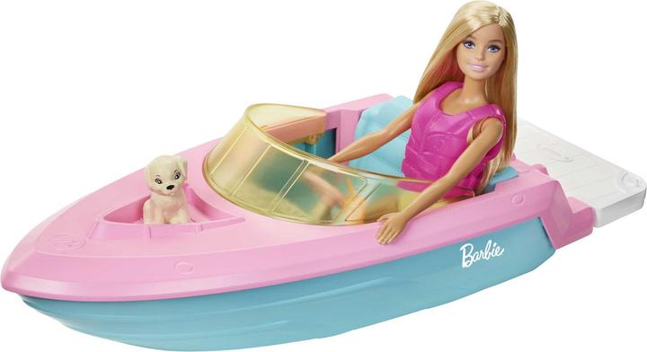 Actual product image Barbie Doll and Boat