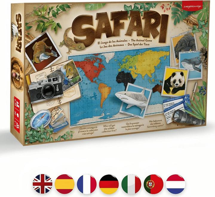 Produktbild Juegaconmigo Safari, das Spiel der Tiere