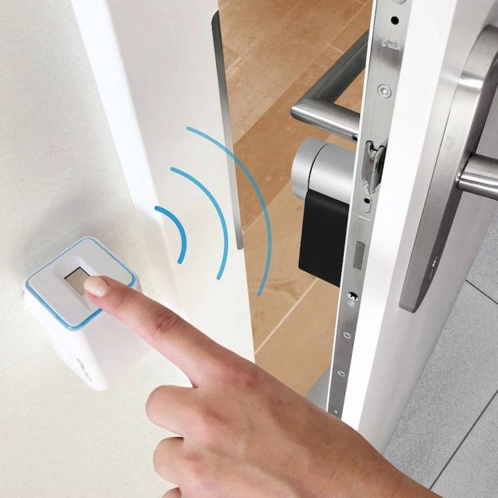 Actual product image Ekey UNO 200105 Fingerprint access system Surface-mounted, wall IP54 Bluetooth-capable (Fingerprint)