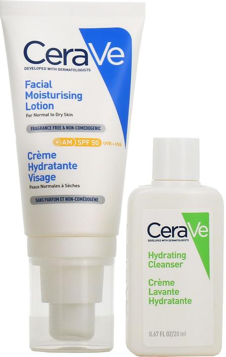 Image du produit CeraVe Spf 50 Moisturising Set For Normal To Dry Skin (Set soin du visage)