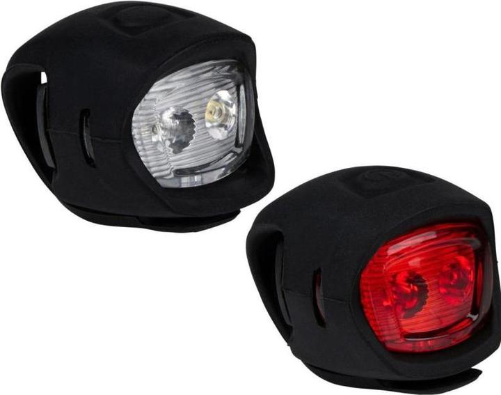 Dunlop Fahrradlicht Silikon 2tlg.