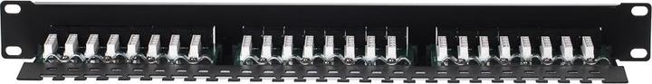 Actual product image Netrack 104-08 patch panel 19 24