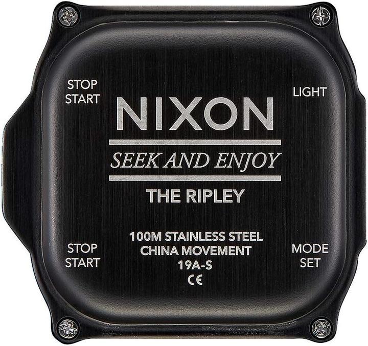 Produktbild Nixon Ripley Black (Analoguhr, Digitaluhr, 47 mm)