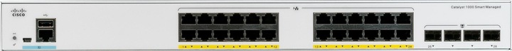 Immagine prodotto Cisco Interruttore 24 porte PoE+ C1000-24P-4G-L (24 Porti)