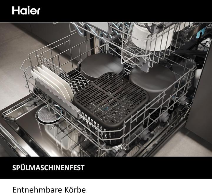 Immagine prodotto Haier Friggitrice ad aria I-Master Serie 5 Nero, Capacità 7 L, Range di temperatura 40°-200°, 9 in 1, Acce