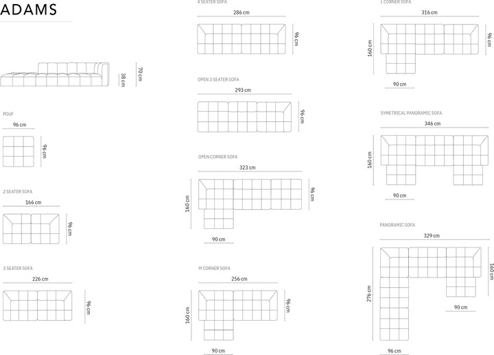 Produktbild Maison Heritage Adams (Ecksofa)