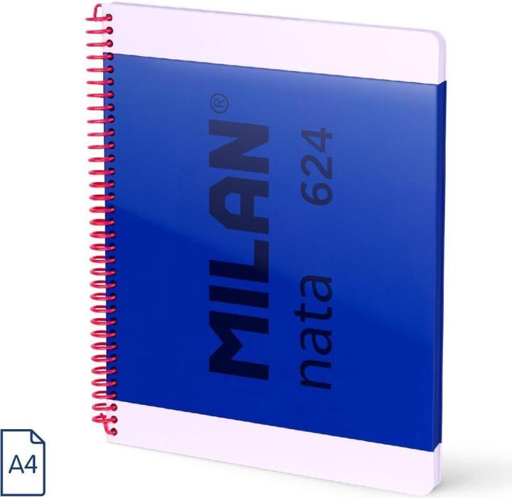 Produktbild Spiralnotizbuch A4/80K glatt 1918 blau (A4)