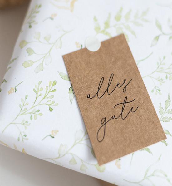 Actual product image Emi Grafikstudio Blomma sticker set