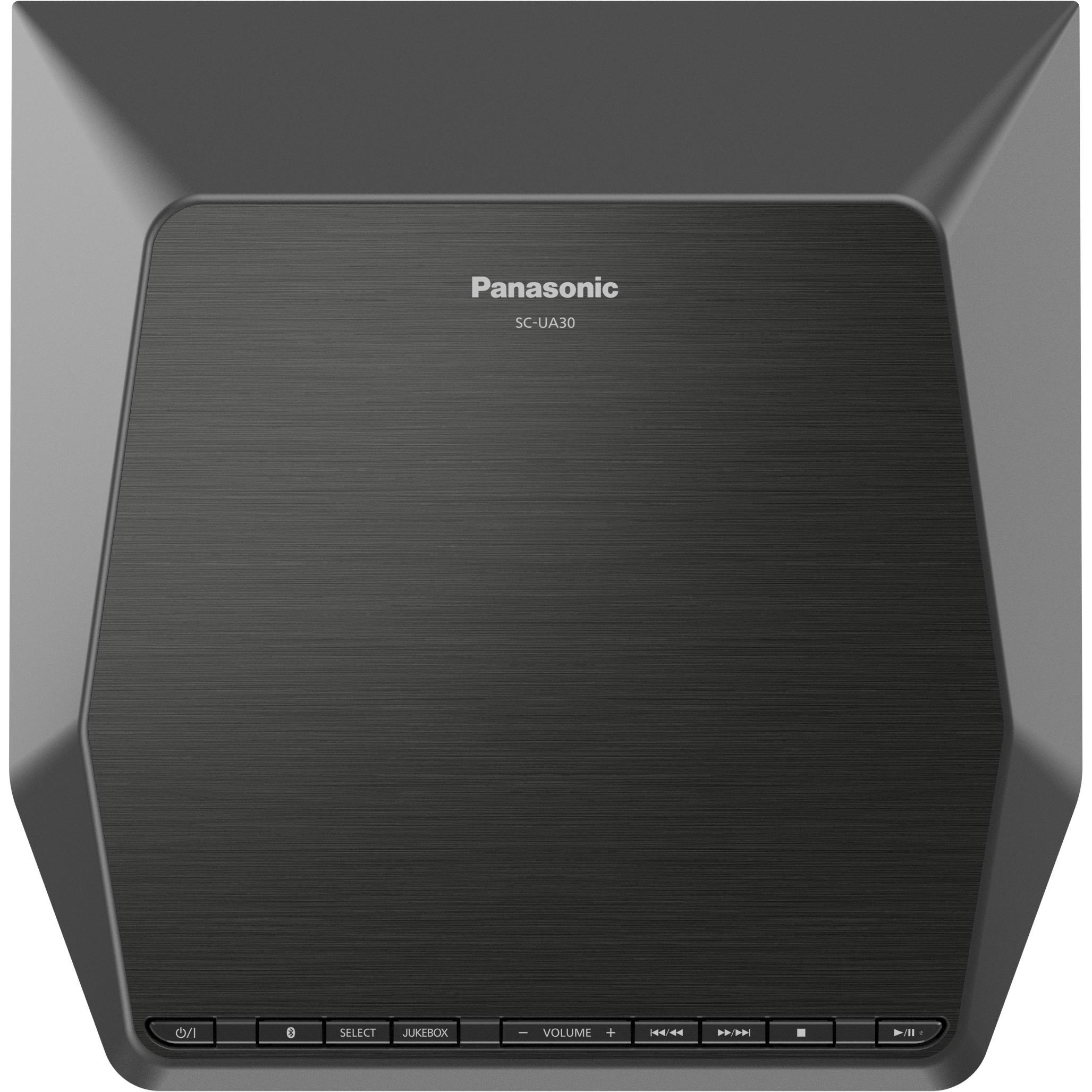 Panasonic SC-UA30E-K (Netzbetrieb), Bluetooth Lautsprecher, Schwarz