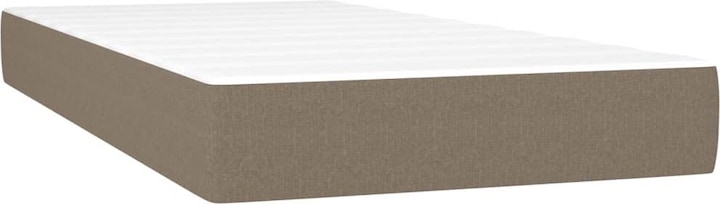 Produktbild VidaXL Bo x springbett mit Matratze 120 x 190 cm Stoff (120 x 190 cm)