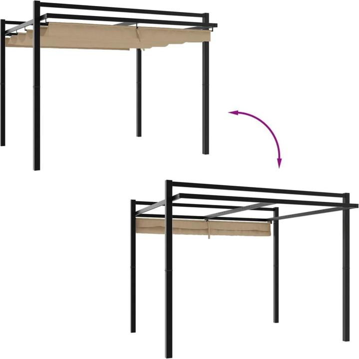 Image du produit vidaXL Gartenpavillon (309.50 cm, 297 cm)