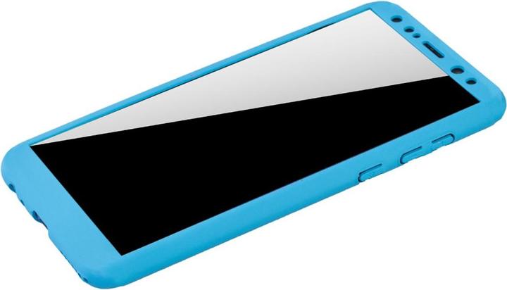 Produktbild König Design Hülle Handy Schutz für Huawei Mate 10 Lite Full Case Cover Displayschutz Blau (Huawei Mate 10 Lite)