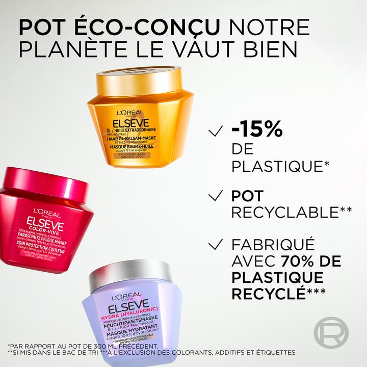 Immagine prodotto L'Oréal Paris Elseve Hyaluron Mask 370 COCO R25 (300 ml)