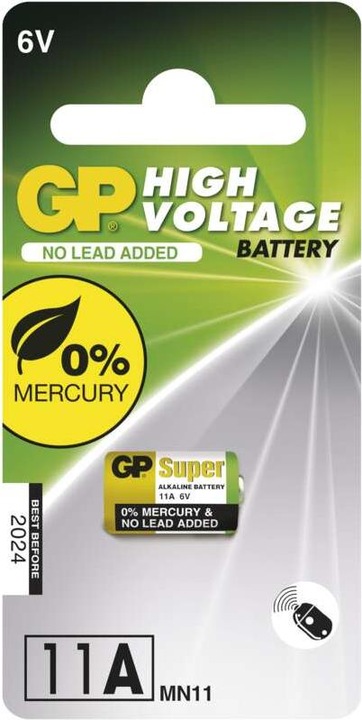 Produktbild GP Batteries Alkaline, 6 V/38 mAh (1 Stk., 11A, 38 mAh)