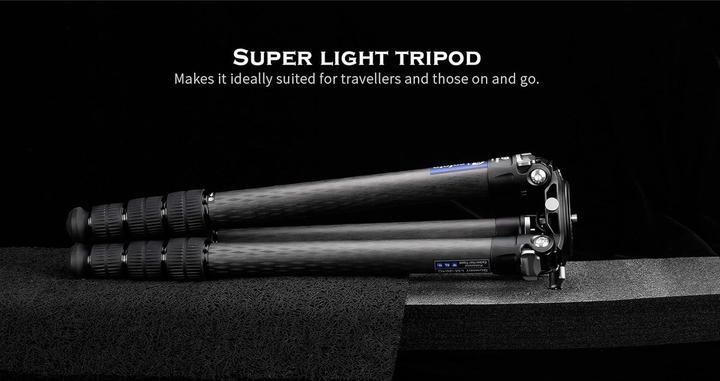 Actual product image Leofoto Summit LM-364C (Carbon, Metal)