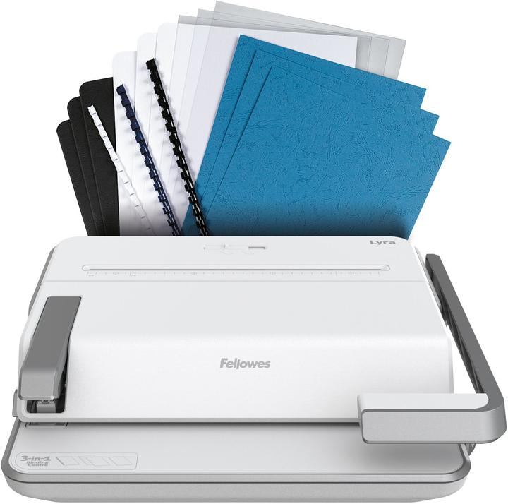 Produktbild Fellowes Bindegerät Lyra 5603102 3-in-1 Starter KIT (Plastikbindung)