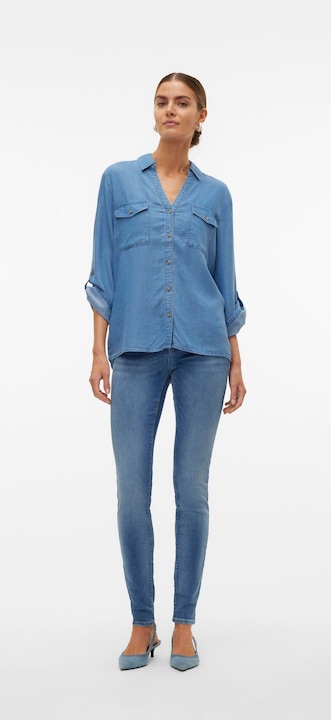 Produktbild Vero Moda VMBREE Hemd Jeanshemd (L)