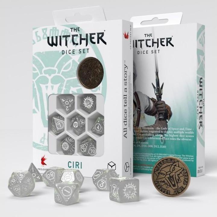 Actual product image Q Workshop Dice The Witcher - Ciri: The Lady of Space and Time (7)