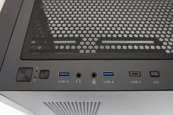 Actual product image Powercolor LC-Power Gaming 804B Obsession X RGB black retail case (ATX, mATX, Mini-ITX)