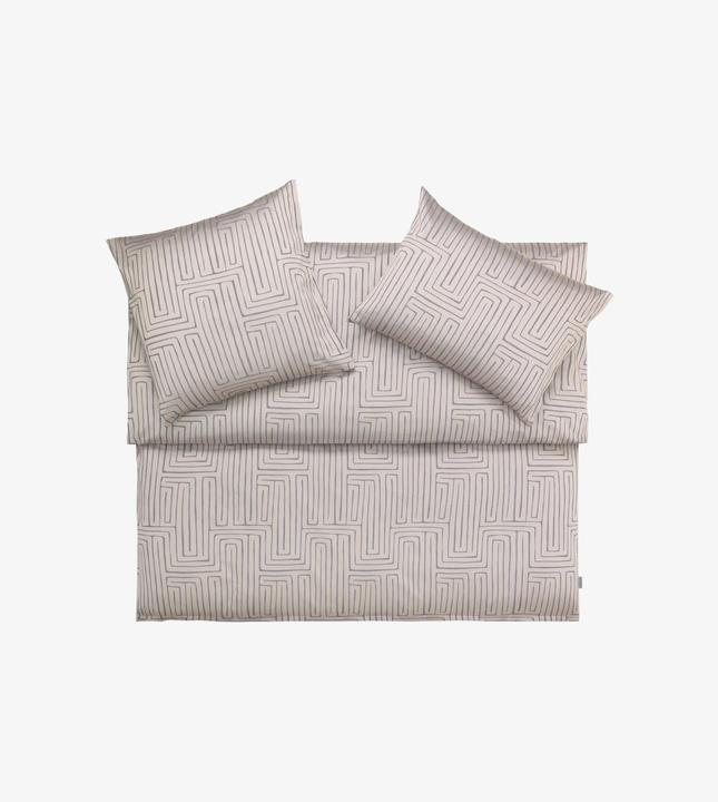 Actual product image Schlossberg Taie d'oreiller SILAS beige (Duvet cover, 65 x 100 cm)