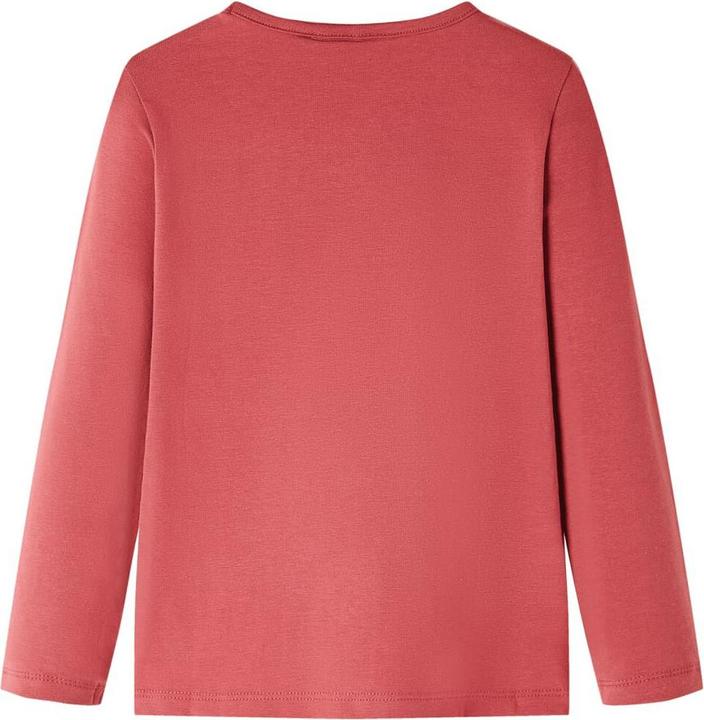Immagine prodotto vidaXL Camicia da bambino a maniche lunghe rosa scuro 116,Materiale: 95% cotone (116)