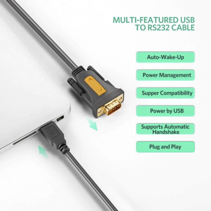 Immagine prodotto Ugreen USB – RS-232 Adapter (1 m)