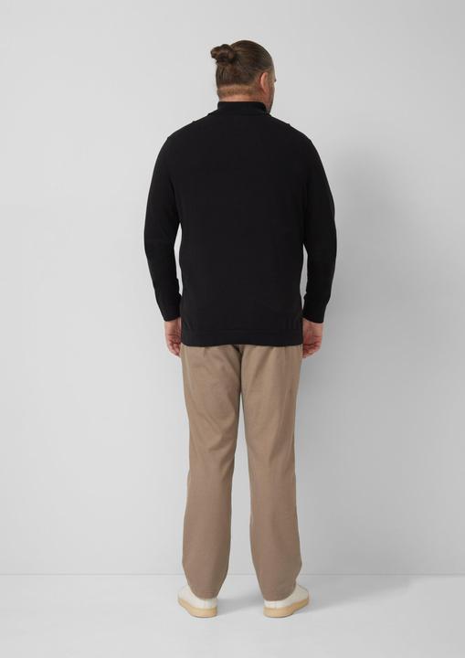 Produktbild s.Oliver Strickpullover Rollkragenpullover aus Baumwolle (3XL)